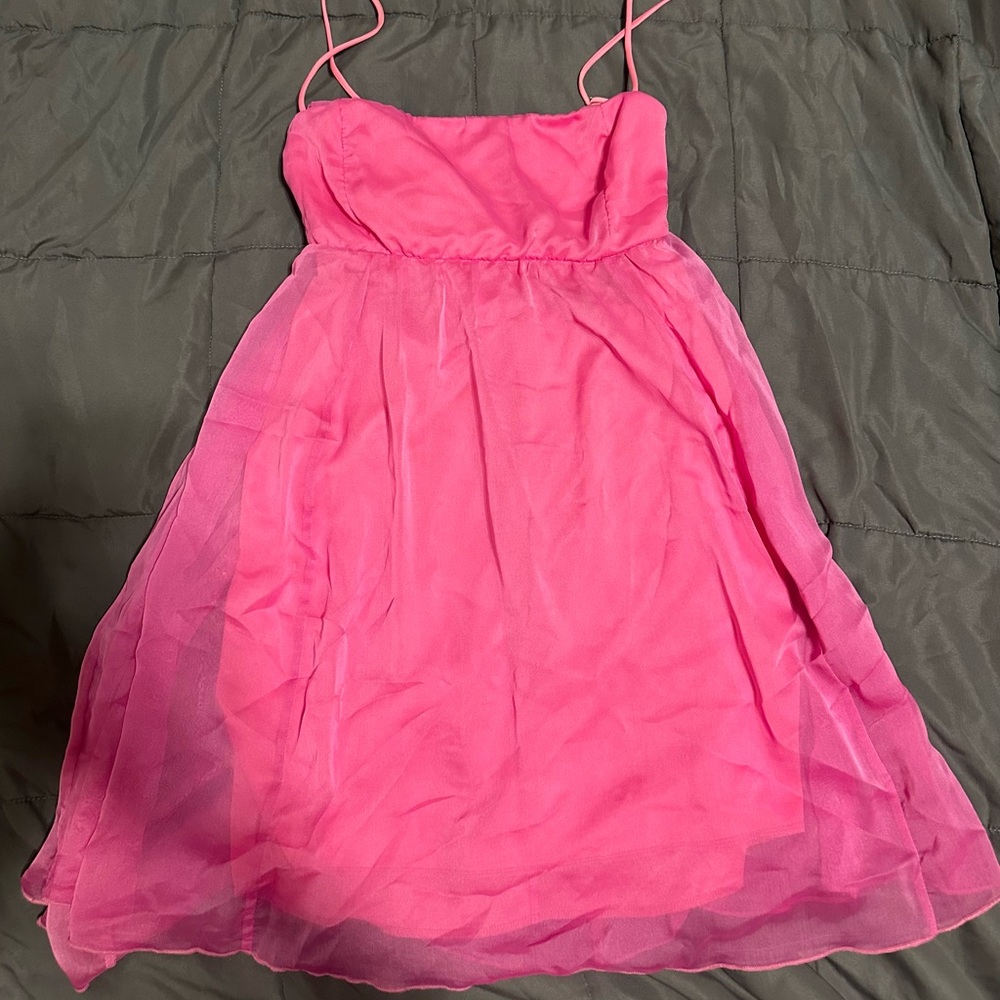 Lucy in the Sky Pink Mini Dress